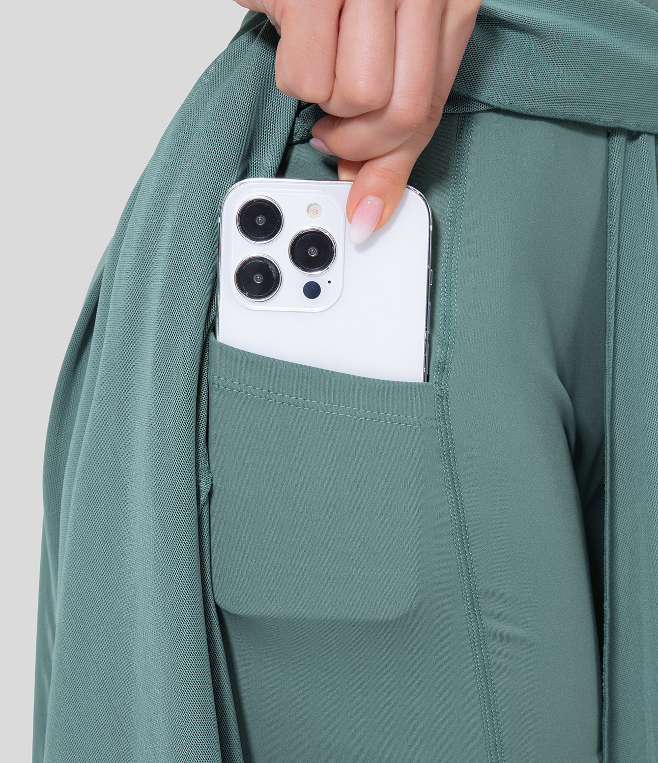 Maine | Jupe 2-en-1 taille haute polyvalente