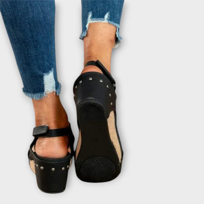Valery - Sandales orthopédiques en cuir