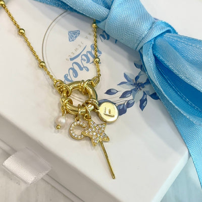 Collier Rosaire en Argent 925 avec Fermoir Anneau