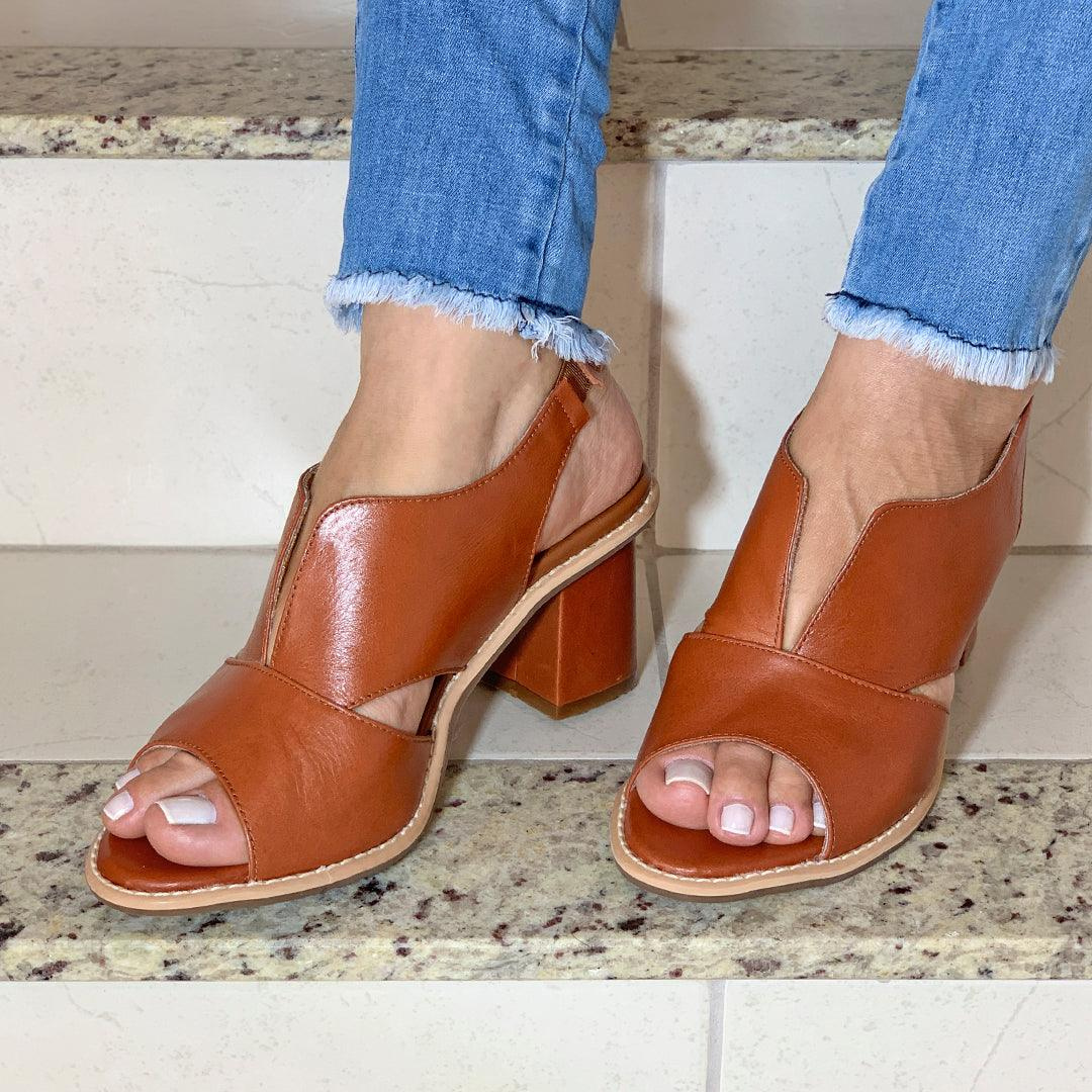 Loxie | Sandales d'été A Talon Pour Femme | Noir