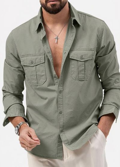 Jibran | Chemise à Manches Longues Pour Hommes  | Tendance