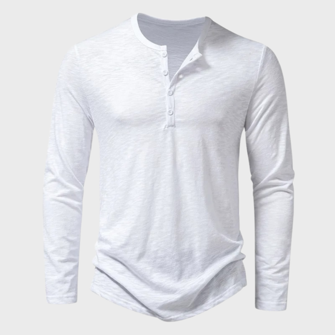 Killian | Chemise À Manches Longues Pour Homme | Blanc