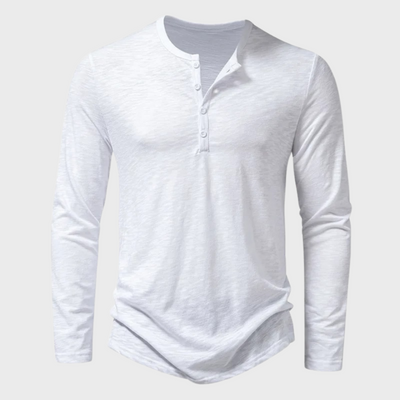 Killian | Chemise À Manches Longues Pour Homme | Blanc