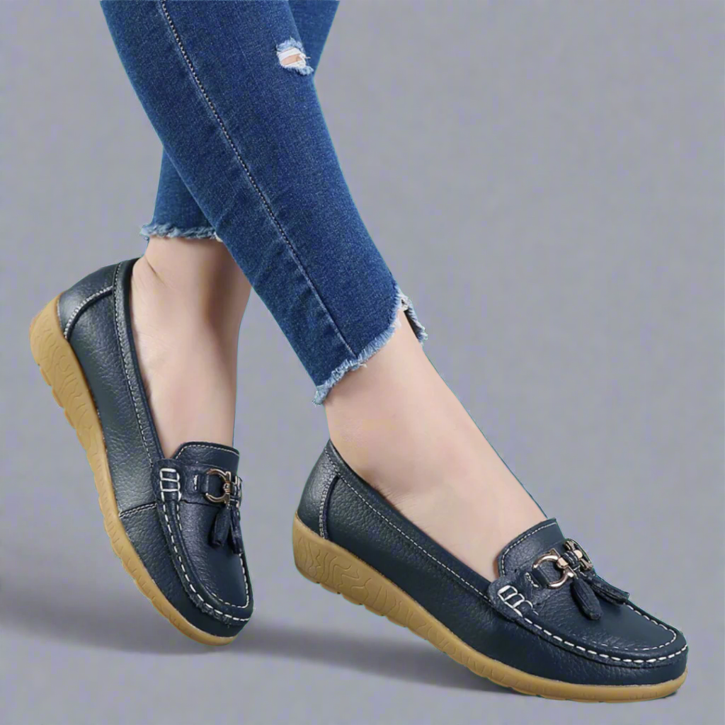 Adeltraut | Mocassins en cuir confortables faits à la main