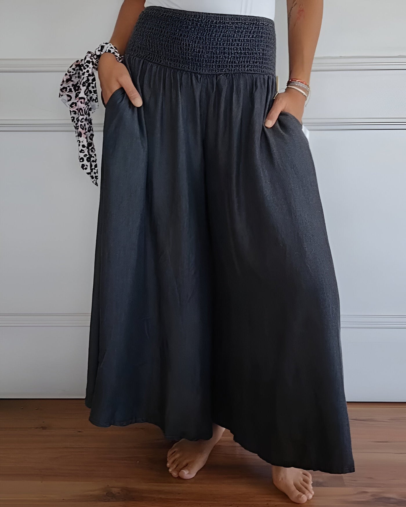 Amalia™ | Pantalon à Ceinture Élastique