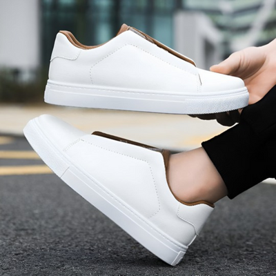Bernard | Baskets Tendance Pour Hommes | Blanc