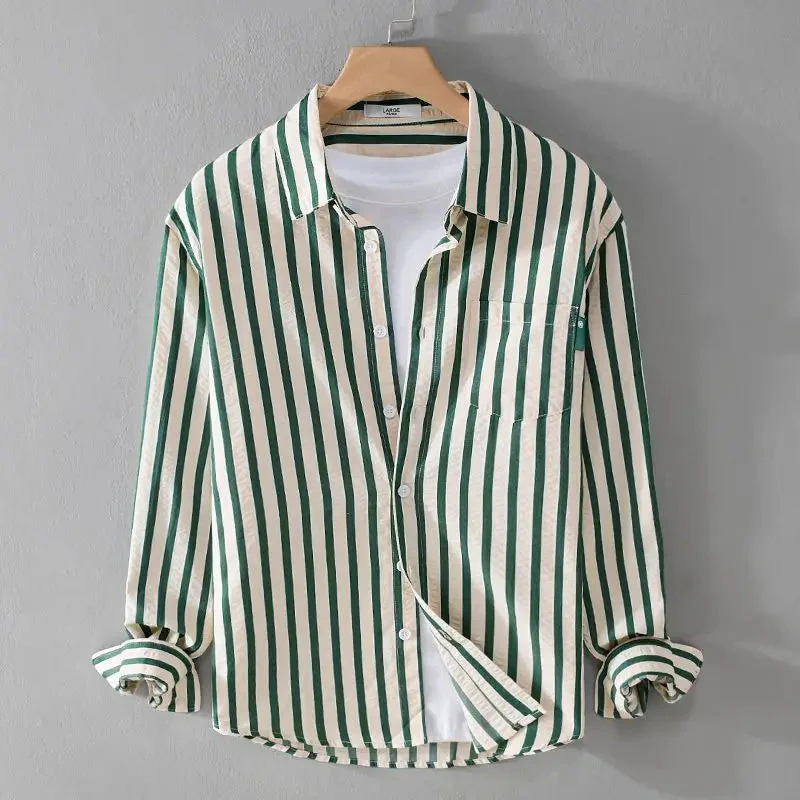 Hervé | Blouse Rayée Pour Hommes | Tendance