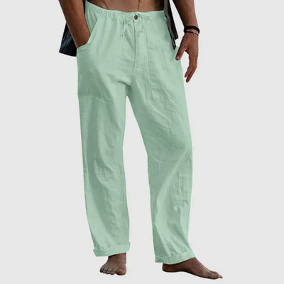 Fernando | Pantalon en lin décontracté pour Hommes | Larges