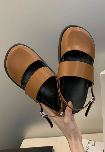 Letti | Sandales à Bout fendu Pour Femmes | Noir