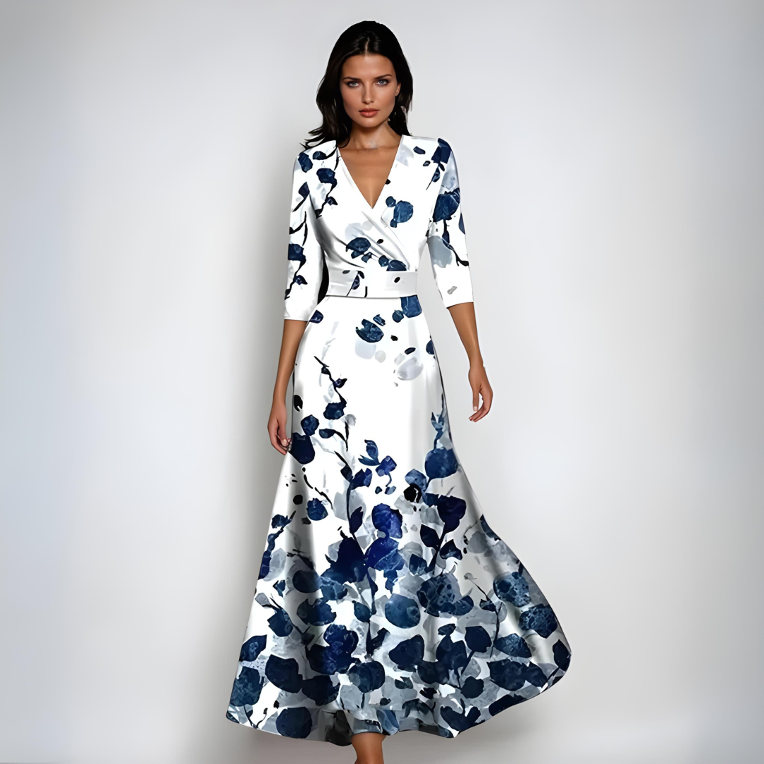 Emilia - Robe florale élégante