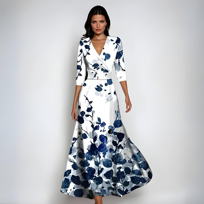 Emilia - Robe florale élégante