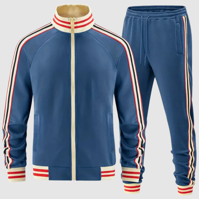 Kyrie | Ensemble De Survêtement Rayé Avec Pantalon De Sport Pour Hommes | Set