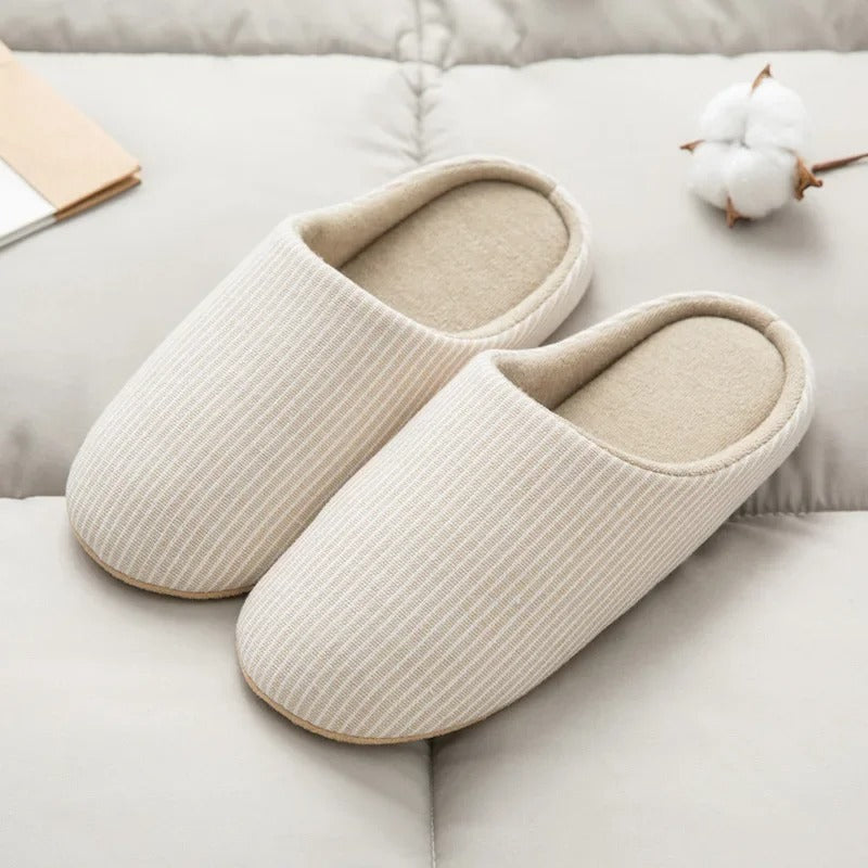 Witney | Chaussons Duveteux Pour Femmes | Blanche