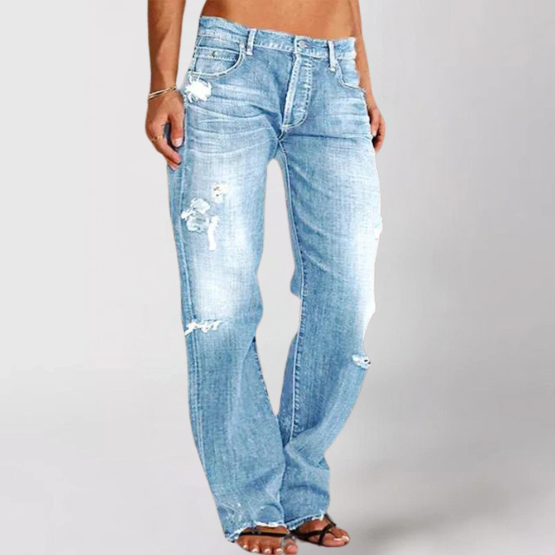 Viktoria | Jean large coupe fluide