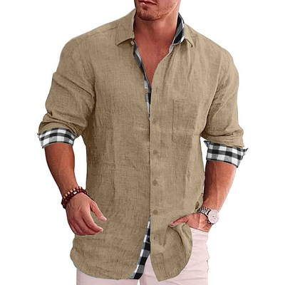 Darren | Chemise Décontractée Pour Hommes | Noir