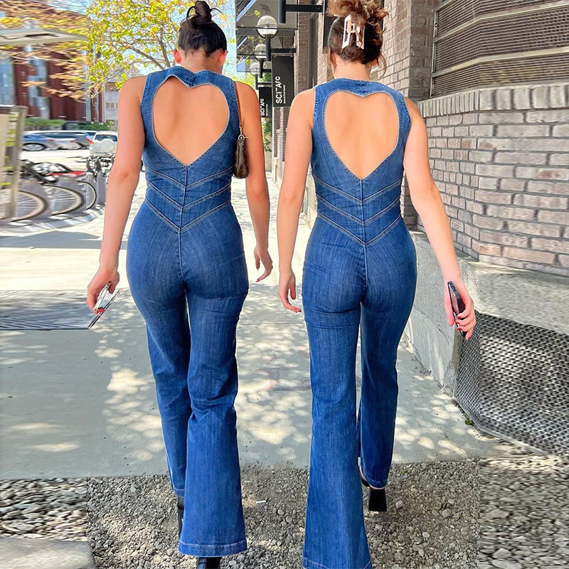 Aimee | Chic Denim Jumpsuit
