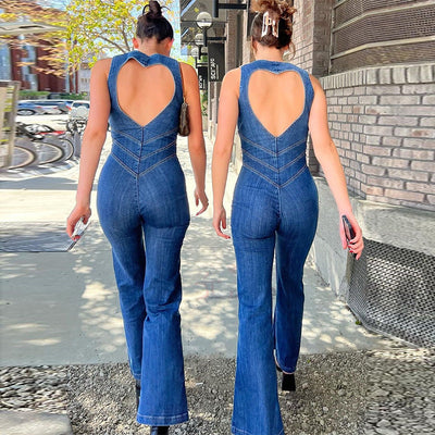 Aimee | Chic Denim Jumpsuit