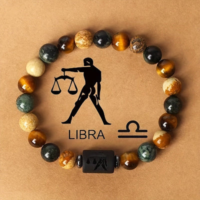 Bracelet Zodiaque en Pierres Naturelles
