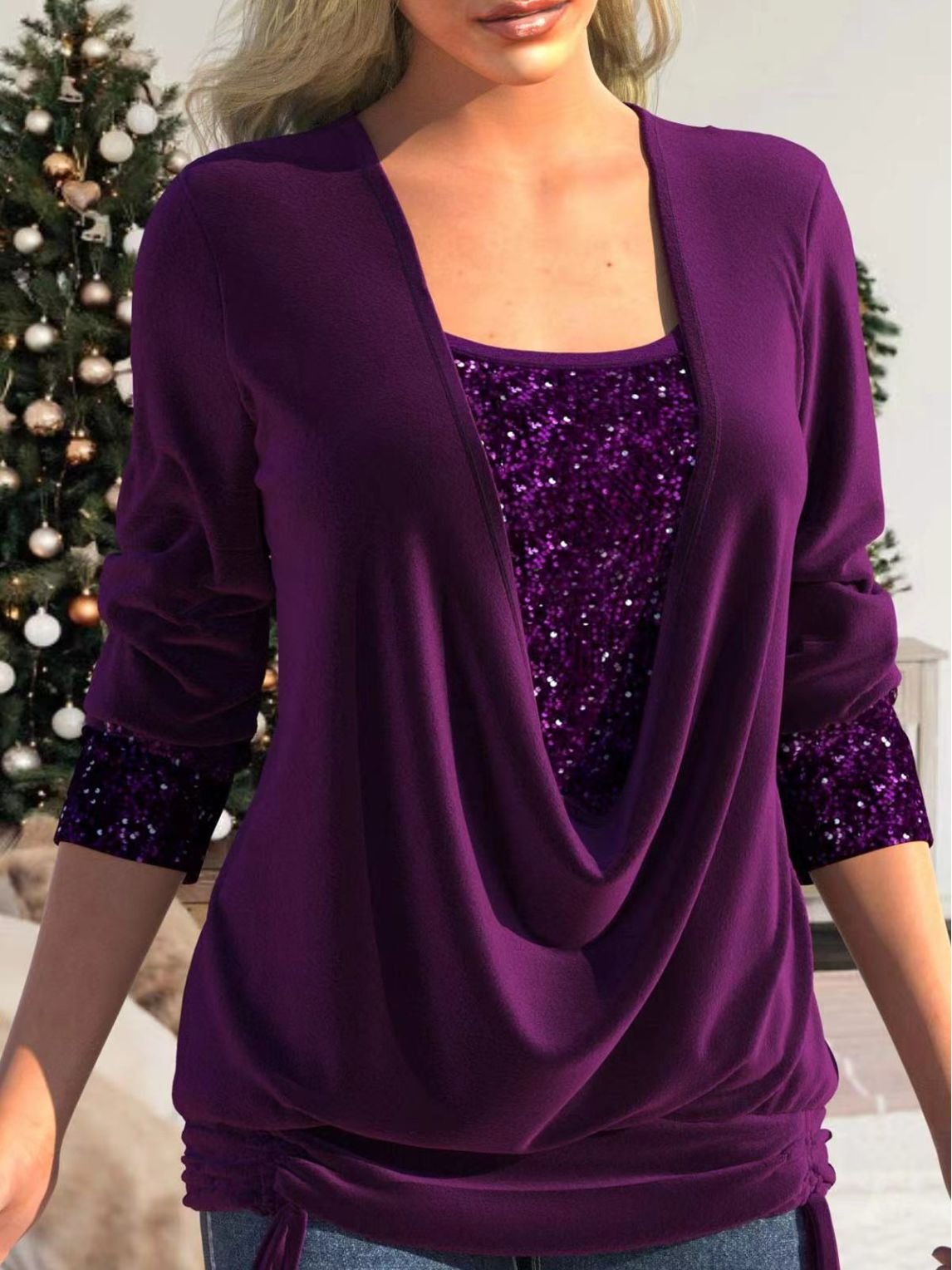 AtelierdeRocheParis™ | Top à paillettes