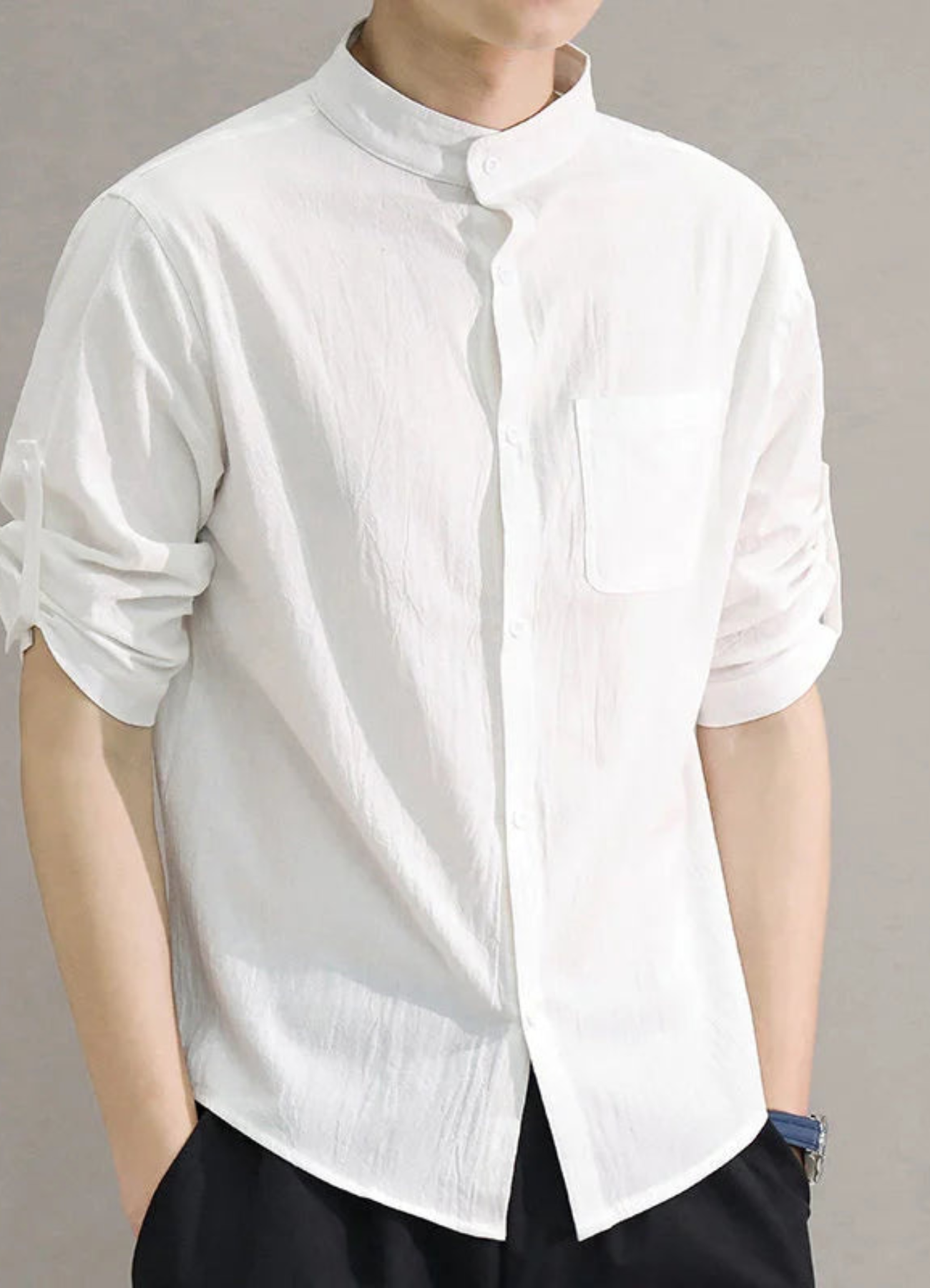 Casey | Chemise Décontractée Pour Hommes | Noir