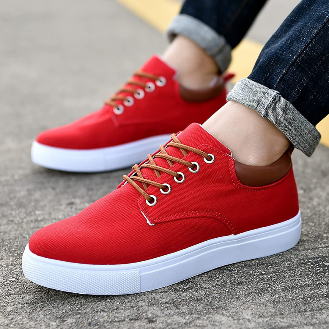 Manuel | Baskets à Lacets Confort Pour Hommes | Tendance