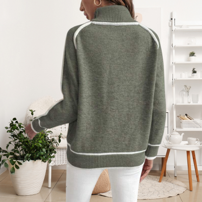 Alira | Pull à col roulé pour femme | Chaud