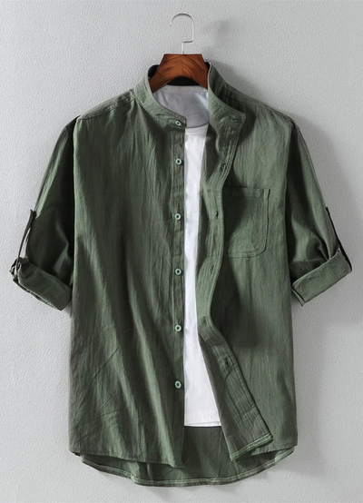 Casey | Chemise Décontractée Pour Hommes | Noir