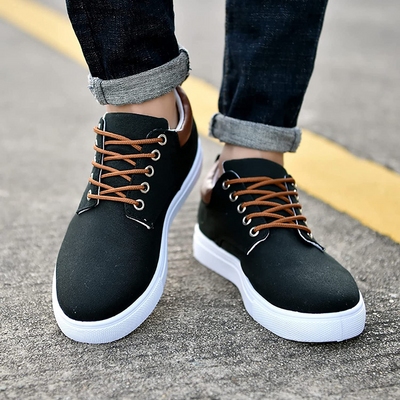Manuel | Baskets à Lacets Confort Pour Hommes | Tendance