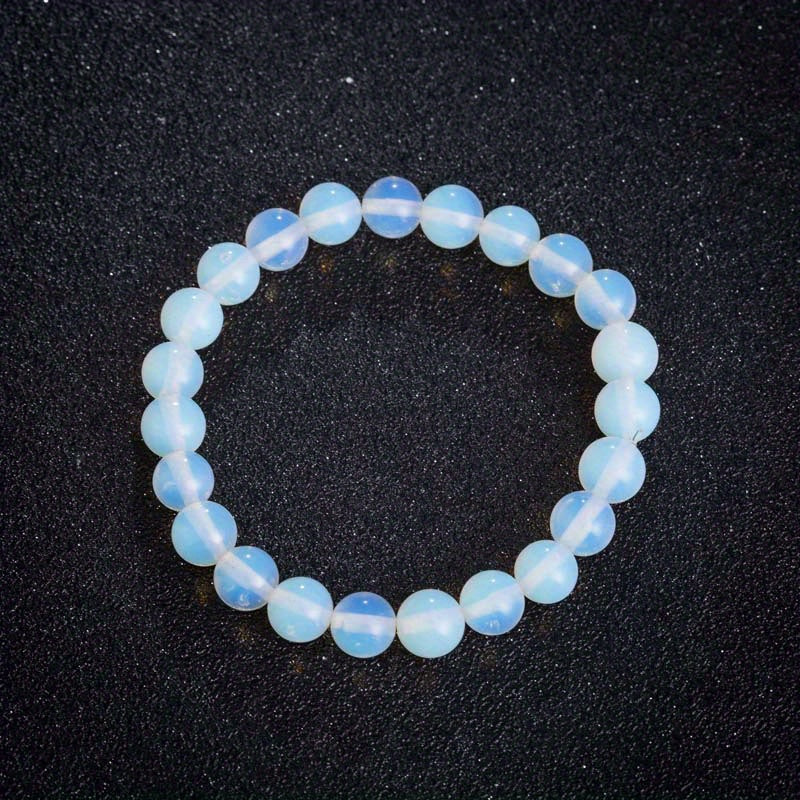 Bracelet boule en pierre de lune