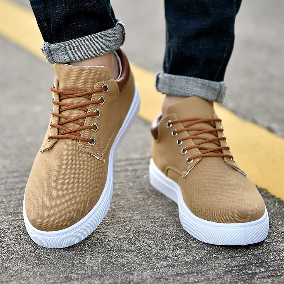 Manuel | Baskets à Lacets Confort Pour Hommes | Tendance