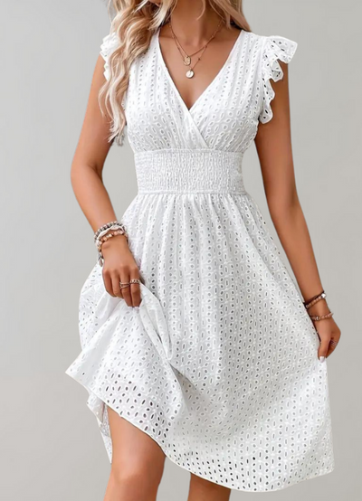 Ushna | Robe D'été Elégante Pour Femmes | Midi