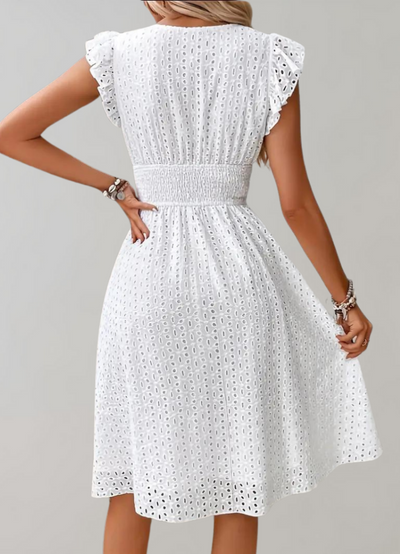 Ushna | Robe D'été Elégante Pour Femmes | Midi