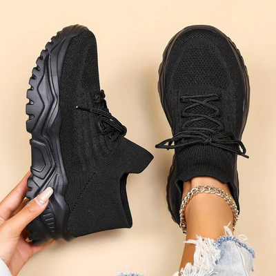 Daniela | Baskets Tendance Pour Femme | Noir