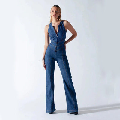 Aimee | Chic Denim Jumpsuit