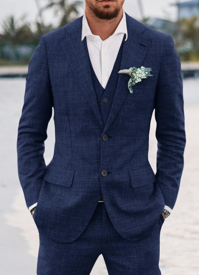 Rishi | Costume Three Pièces à Pour Homme | Élégant
