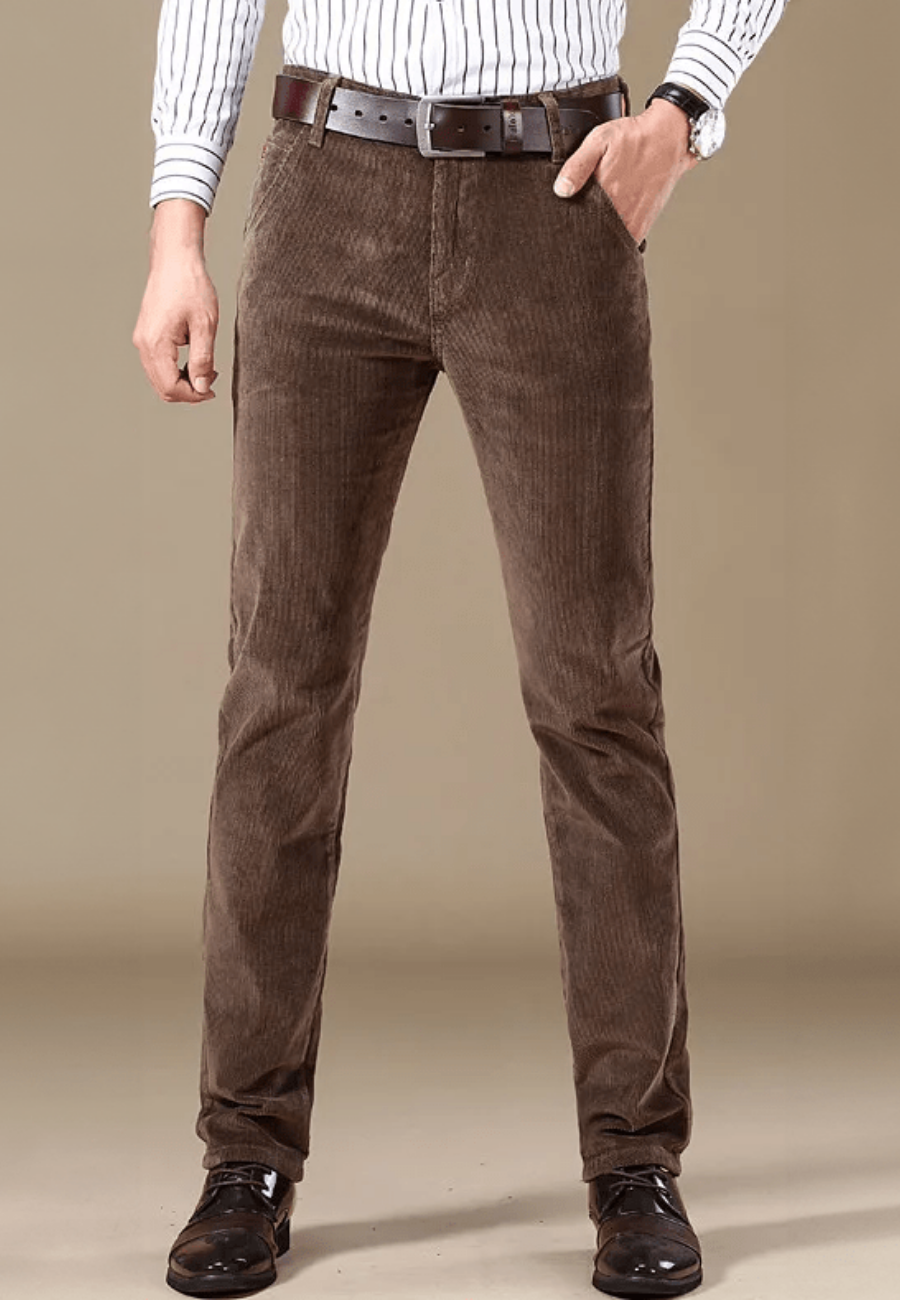 Ernel | Pantalon en velours côtelé pour Hommes | Velours cotelé