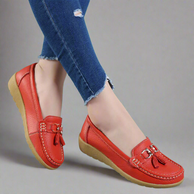 Adeltraut | Mocassins en cuir confortables faits à la main