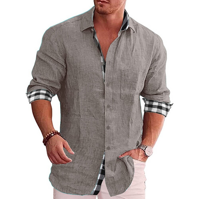 Darren | Chemise Décontractée Pour Hommes | Noir