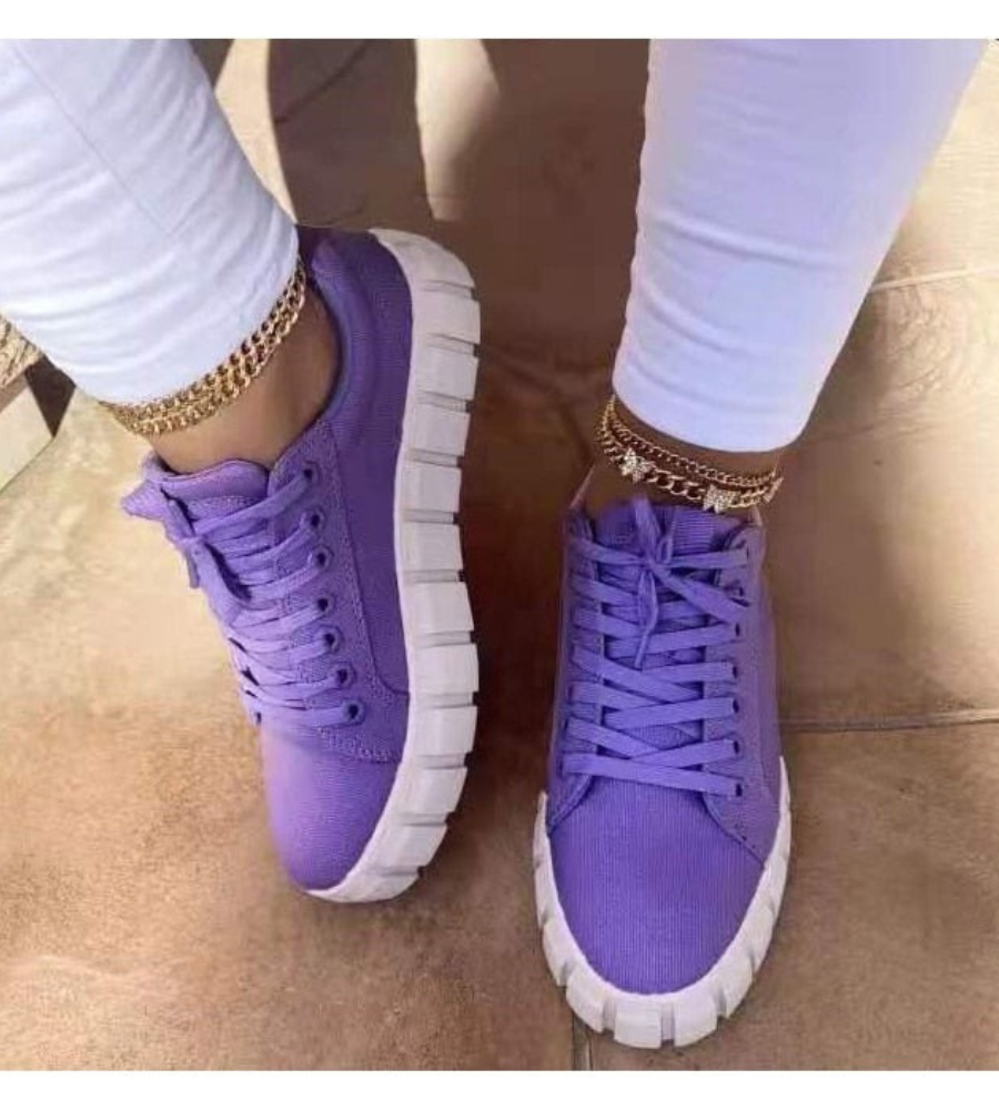 Arnie  | Chaussures à Lacets e Pour Femme | Plateforme