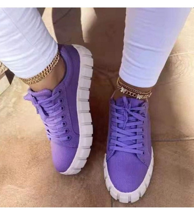 Arnie  | Chaussures à Lacets e Pour Femme | Plateforme