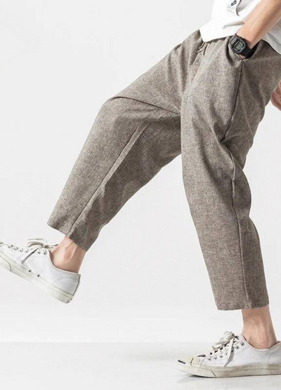 Brody | Pantalon D'été Décontracté Pour Homme | Noir