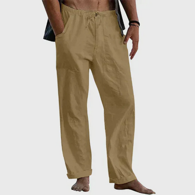 Fernando | Pantalon en lin décontracté pour Hommes | Larges