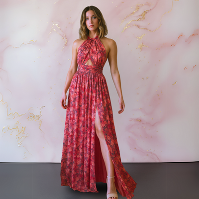 Vera™ | Robe élégante avec imprimé floral