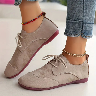 Elvessa | Chaussures à Lacets Compensé Pour Femme | Confortables