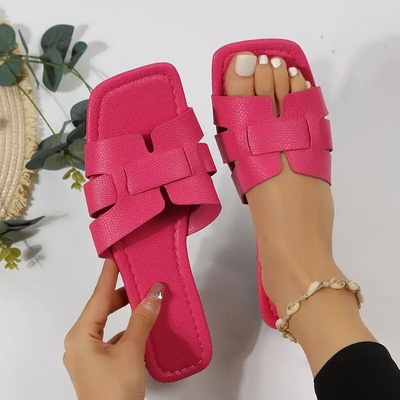 Katryn | Sandales d'été Plate Pour Femme | Confortables