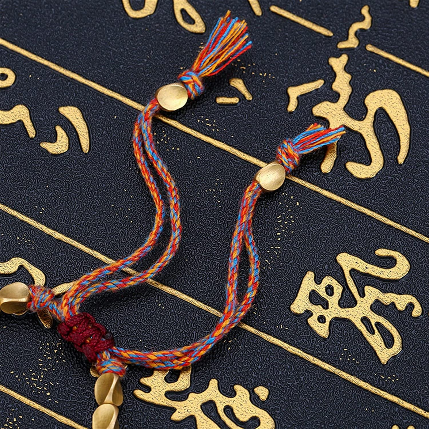 Bracelet tibétain porte-bonheur en cuivre – Énergie et prospérité