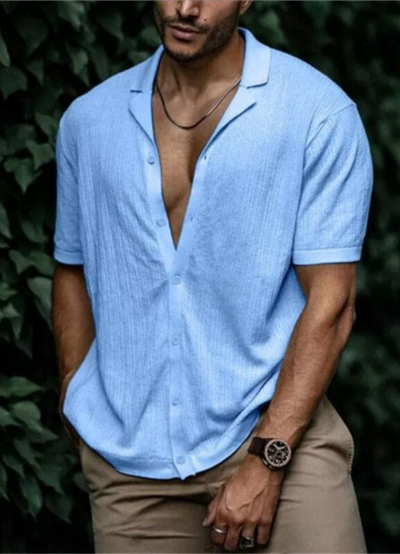 Hudson | Chemise Manche Courte Pour Hommes | Tendance