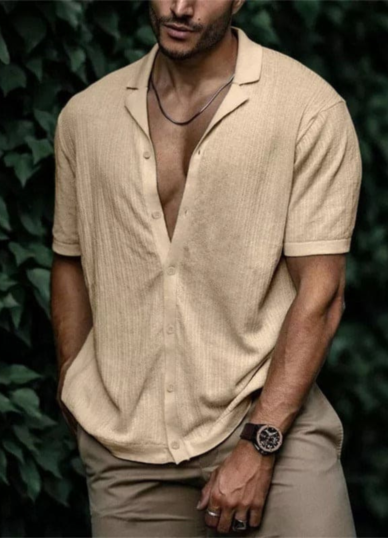 Hudson | Chemise Manche Courte Pour Hommes | Tendance