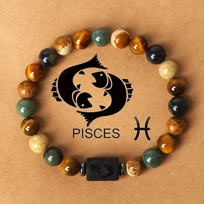 Bracelet Zodiaque en Pierres Naturelles