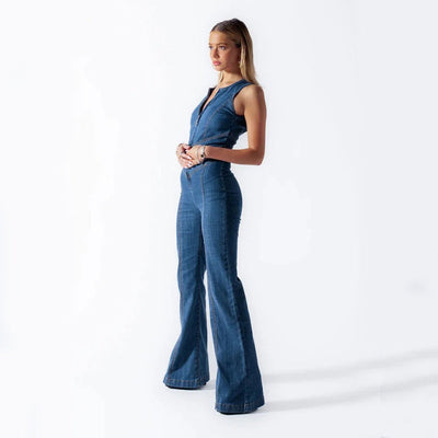 Aimee | Chic Denim Jumpsuit